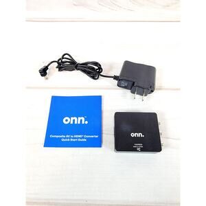 Onn Composite AV To HDMI Adapter 1080P HD Quality